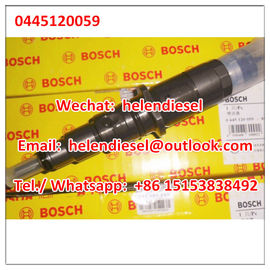 China Genuine New BOSCH injector 0445120059 ,0 445 120 059 ,0445120 059, Cummins 3976372,4945969,5263262,Komatsu 6754-11-3011 supplier
