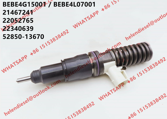 China Genuine unit injector BEBE4G15001, BEBE4L07001, 21467241 , 22052765 , 22340639 , 52850-13670,  VOE21467241 , VOE220 supplier